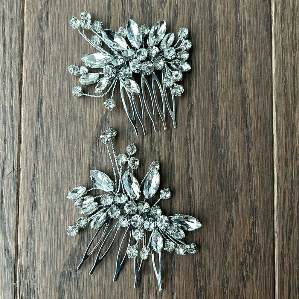 Bridal Hair Combs - Matching